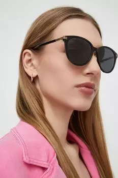 Солнечные очки Gucci, черный