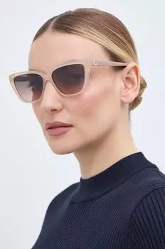 Солнечные очки Guess, бежевый