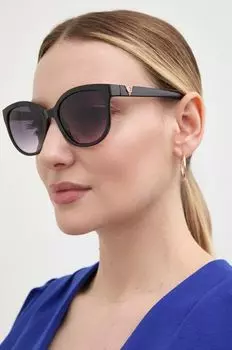 Солнечные очки Guess, черный