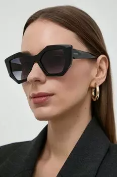 Солнечные очки Guess, черный