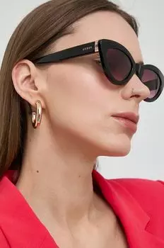 Солнечные очки Guess, черный