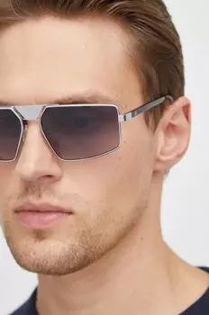 Солнечные очки Guess, черный