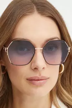 Солнечные очки Guess, черный