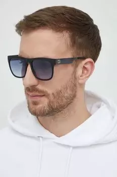 Солнечные очки Guess, черный
