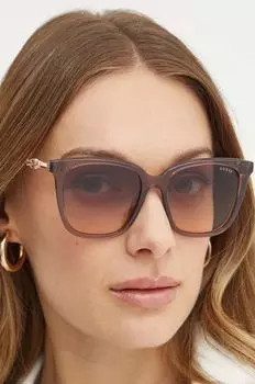 Солнечные очки Guess, коричневый