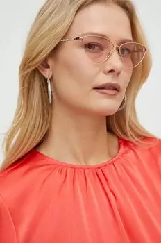 Солнечные очки Guess, розовый