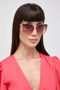 Солнечные очки Guess, розовый