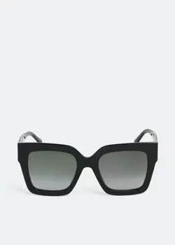 Солнечные очки JIMMY CHOO Edna sunglasses, черный