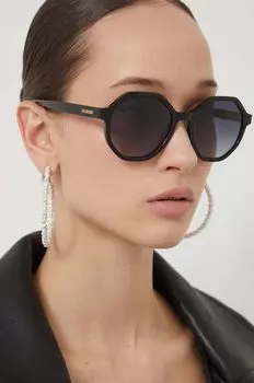 Солнечные очки Love Moschino, черный