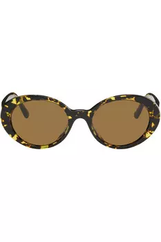 Солнечные очки Lumar Oliver Peoples, цвет tokyo tortoise