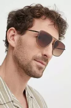 Солнечные очки Michael Kors, черный