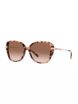 Солнечные очки Michael Kors FLATIRON, коричневый/оранжевый