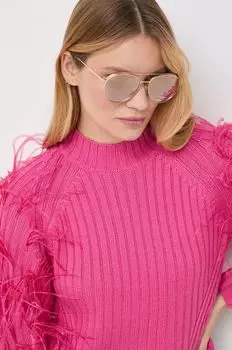 Солнечные очки Michael Kors, розовый