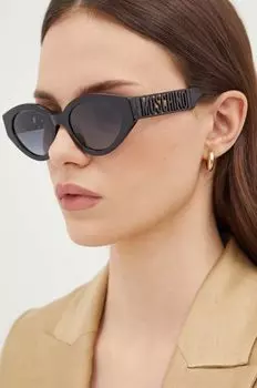 Солнечные очки Moschino, черный