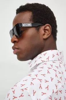 Солнечные очки Moschino, черный