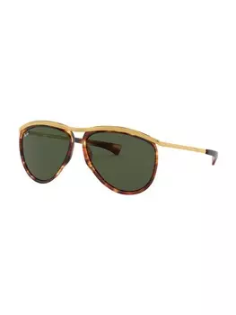 Солнечные очки Ray-Ban 0RB2219, коричневый/коньяк