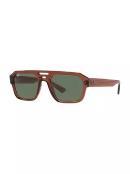 Солнечные очки Ray-Ban 0RB4397 54 667882, коричневый