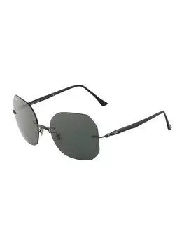 Солнечные очки Ray-Ban 0RB8067, темно-зеленый/черный