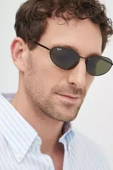 Солнечные очки Ray-Ban, черный