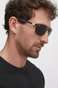 Солнечные очки Ray-Ban, черный