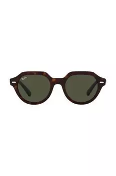 Солнечные очки Ray-Ban, коричневый