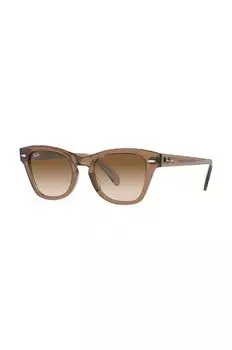 Солнечные очки Ray-Ban, коричневый