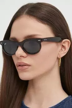 Солнечные очки Ray-Ban, коричневый