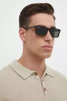 Солнечные очки Ray-Ban, коричневый