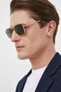 Солнечные очки Ray-Ban, золотой