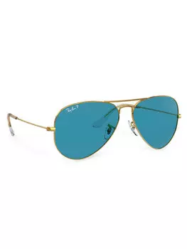 Солнечные очки Ray-Ban, золотой