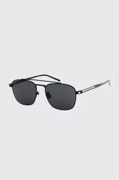 Солнечные очки Saint Laurent, черный