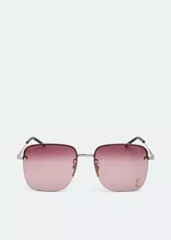 Солнечные очки SAINT LAURENT Monogram SL 312 sunglasses, фиолетовый
