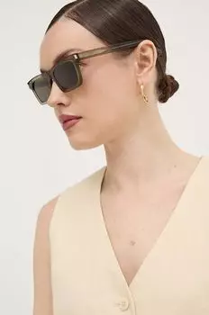Солнечные очки Saint Laurent, прозрачный