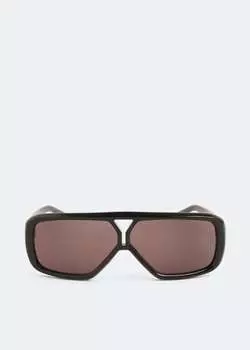 Солнечные очки SAINT LAURENT SL 569 Y sunglasses, черный