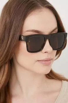 Солнечные очки Tommy Hilfiger, коричневый