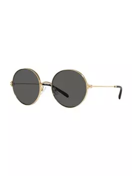 Солнечные очки Tory Burch, антрацит