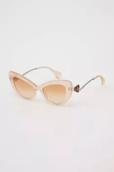 Солнечные очки Vivienne Westwood, бежевый