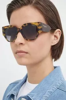 Солнечные очки Vogue, коричневый