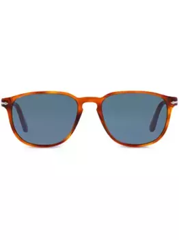 Солнечные очки в квадратной оправе Persol, коричневый