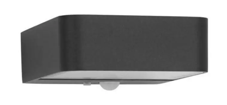 Солнечный настенный светильник click-licht.de TRENDO, антрацитовый