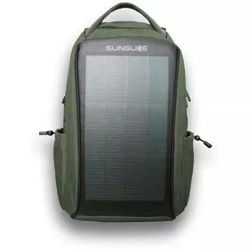 Солнечный рюкзак Зенит | практична в повседневной жизни и во время путешествий SUNSLICE, цвет gruen