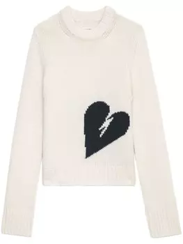 Солодовый свитер Zadig&Voltaire, белый