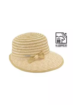 Соломенная кайма Schute с репсовой вставкой 54975-0 SEEBERGER, цвет Leinen