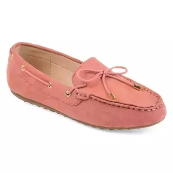 Соломенная мокасина Journee, лиловый