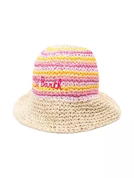 Соломенная панама Polly MC2 Saint Barth Kids, нейтральный