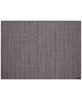 Соломенная прямоугольная подставка для столовых приборов Chilewich, серебро