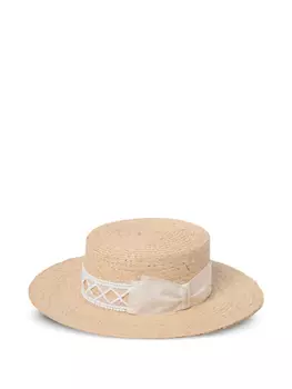 Соломенная шляпа Borsalino, нейтральный