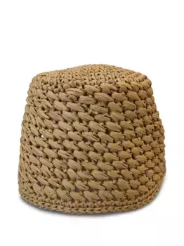 Соломенная шляпа Jasmine Loro Piana, нейтральный