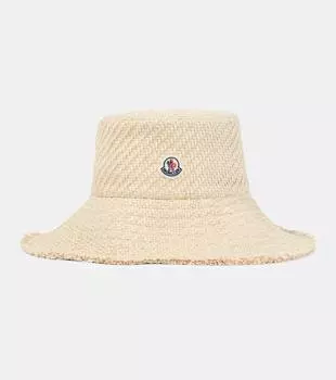 Соломенная шляпа Moncler, бежевый