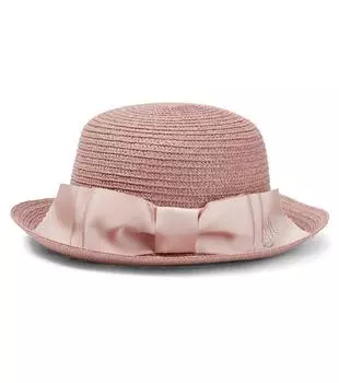 Соломенная шляпа Monnalisa, белый